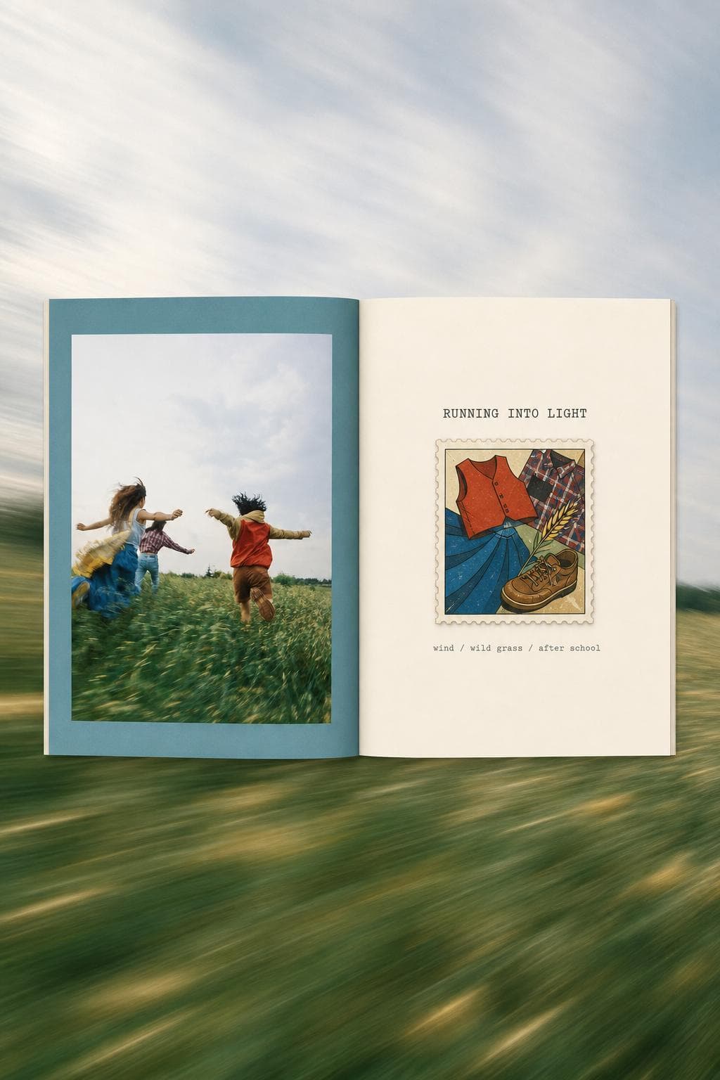 Handdrawn Photo Poster style example