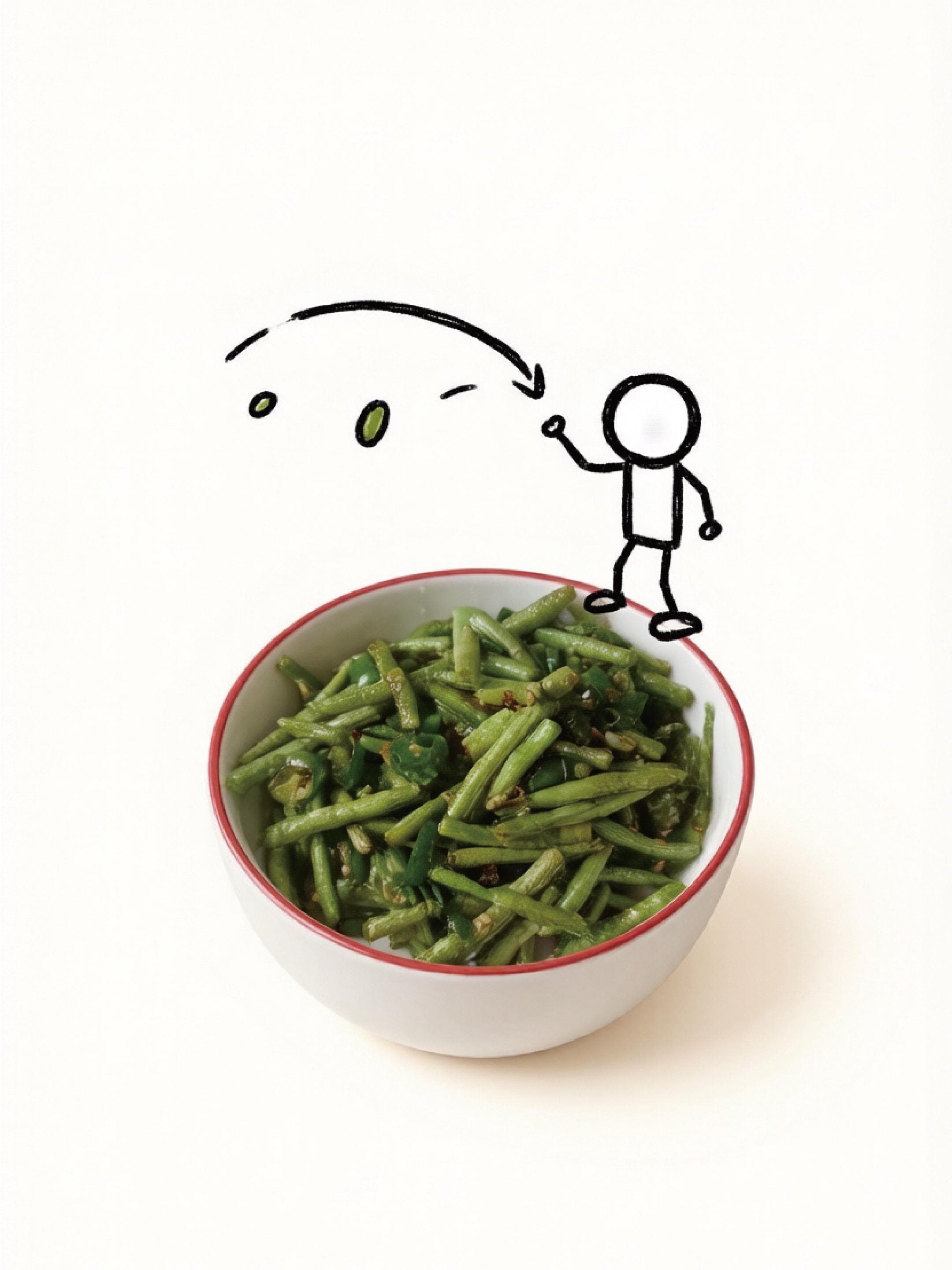 Playful Food Doodle style example